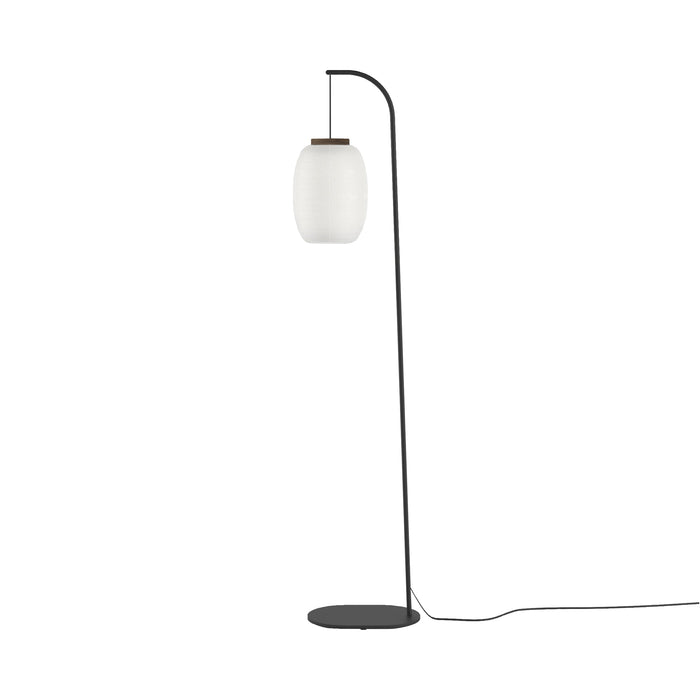Misko F Floor Lamp in Walnut (13-Inch).