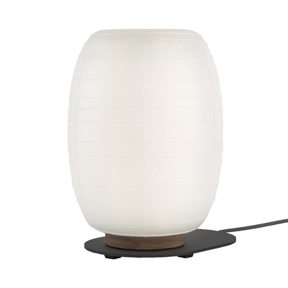 Misko T Table Lamp in Walnut (13-Inch).