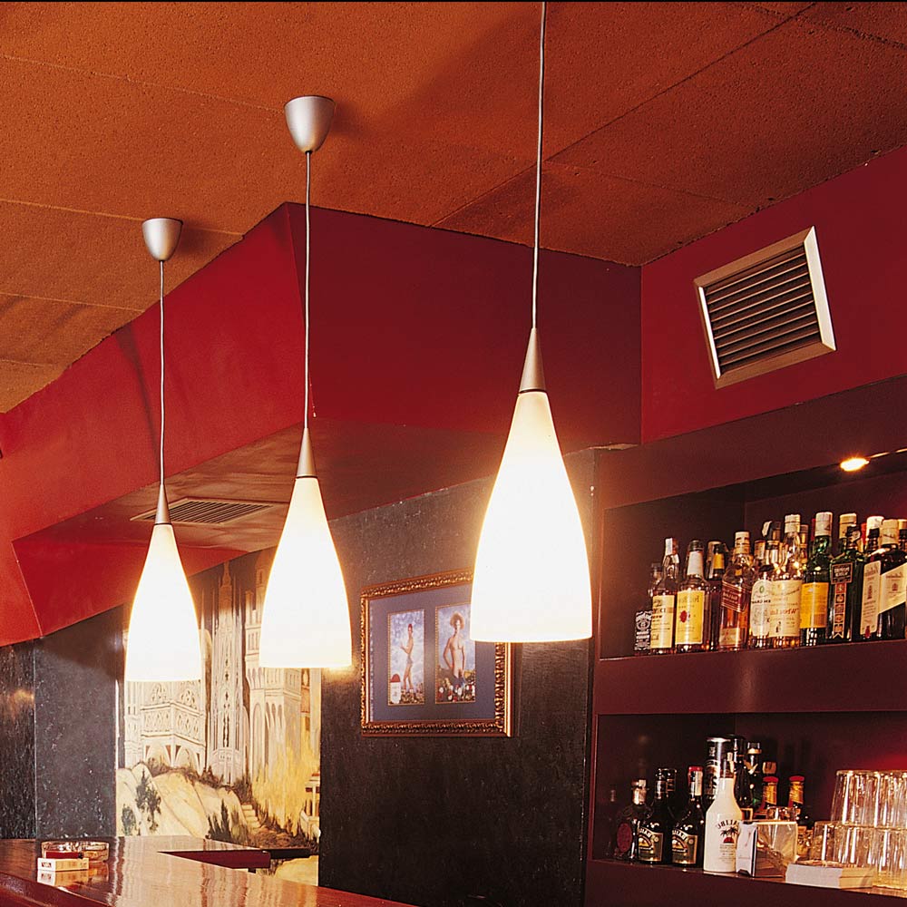 Nite S Pendant Light in bar.