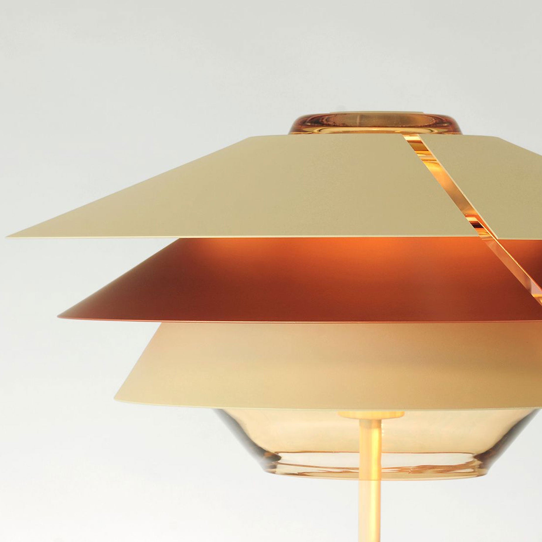 Overlay F Floor Lamp in Detail.