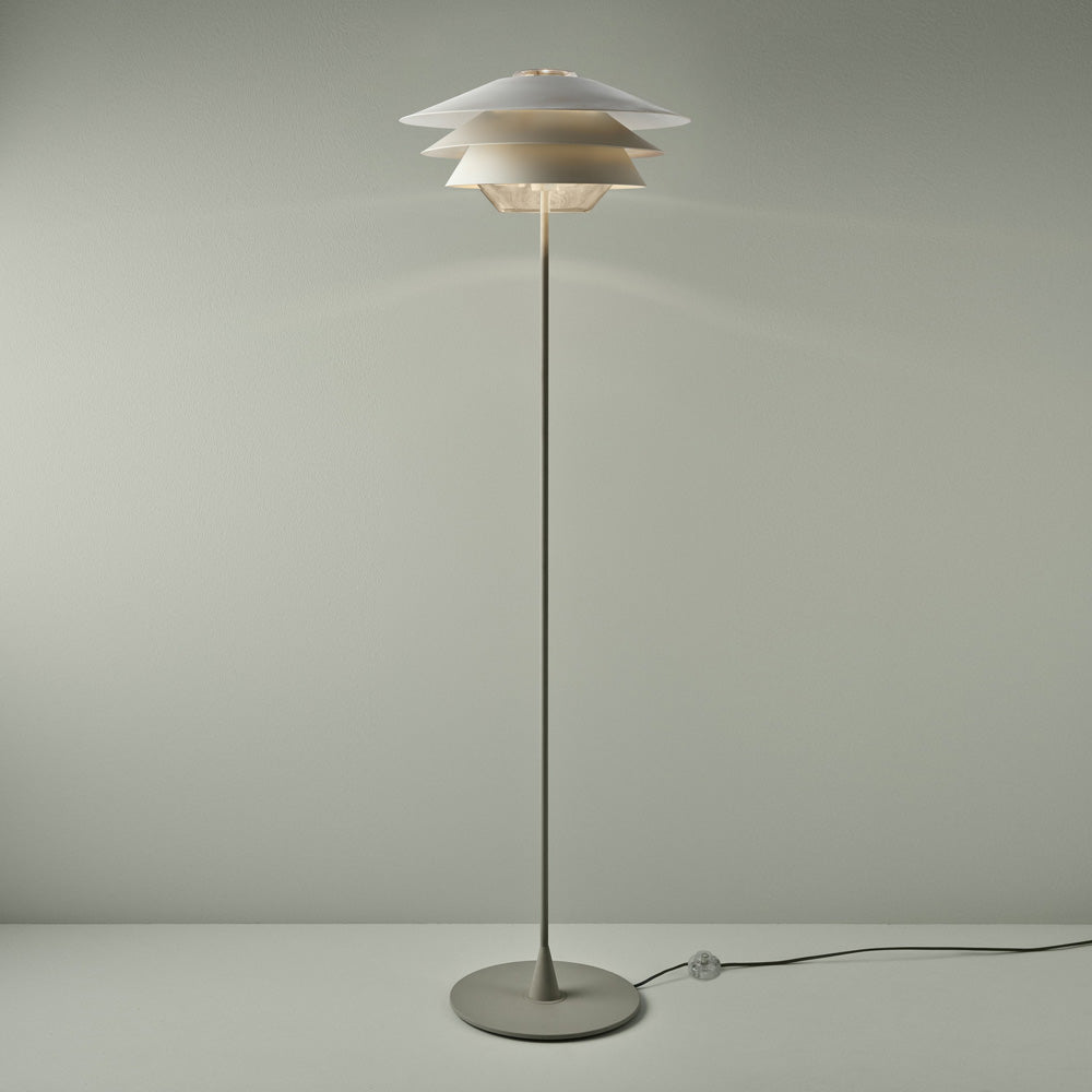 Overlay F Floor Lamp in Detail.