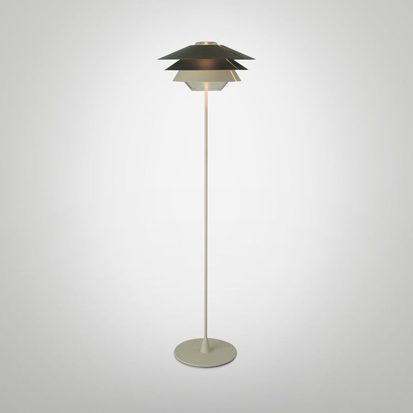 Overlay F Floor Lamp in Detail.