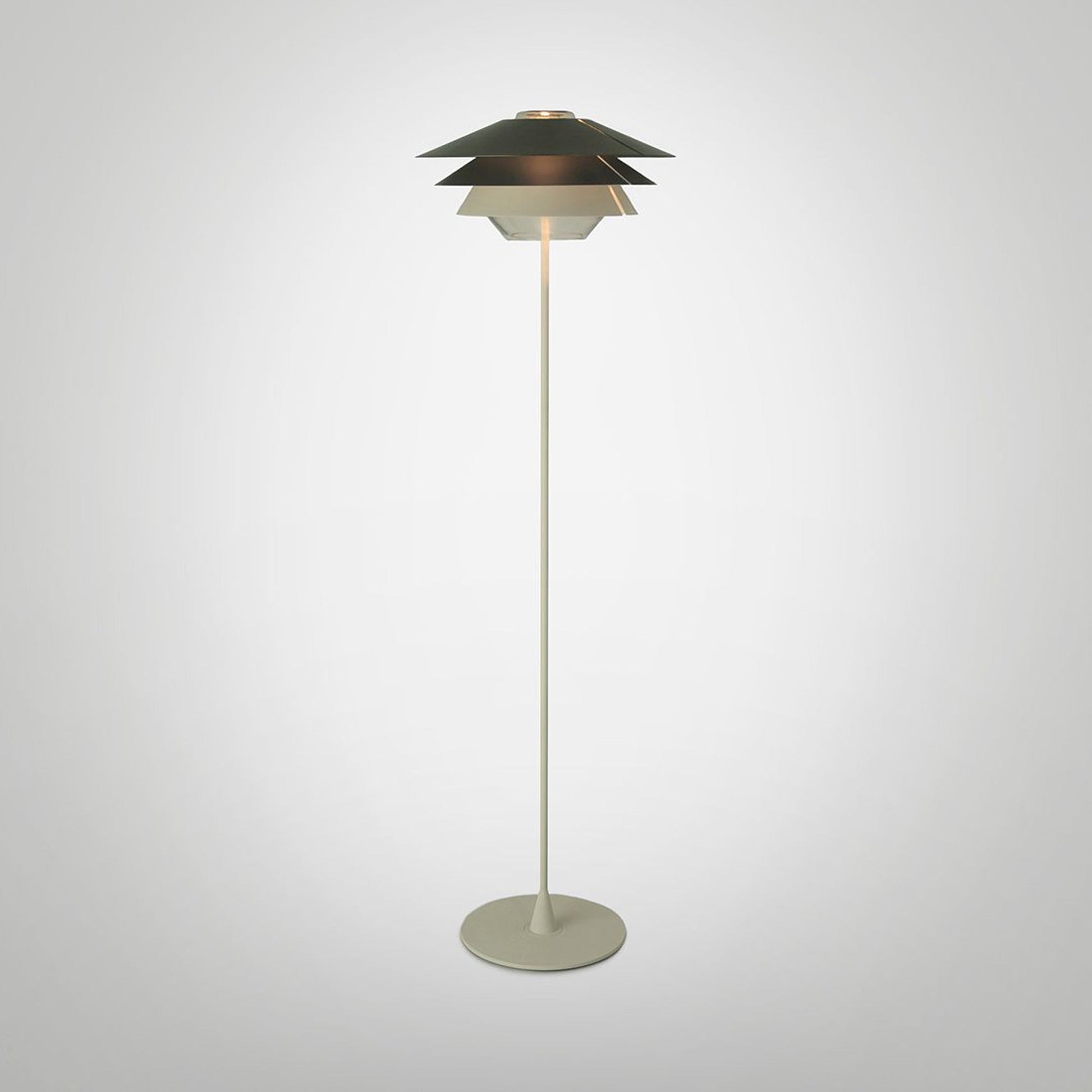 Overlay F Floor Lamp in Detail.