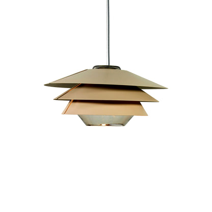 Overlay S Pendant Light in Beige/Beige/Beige (Small).