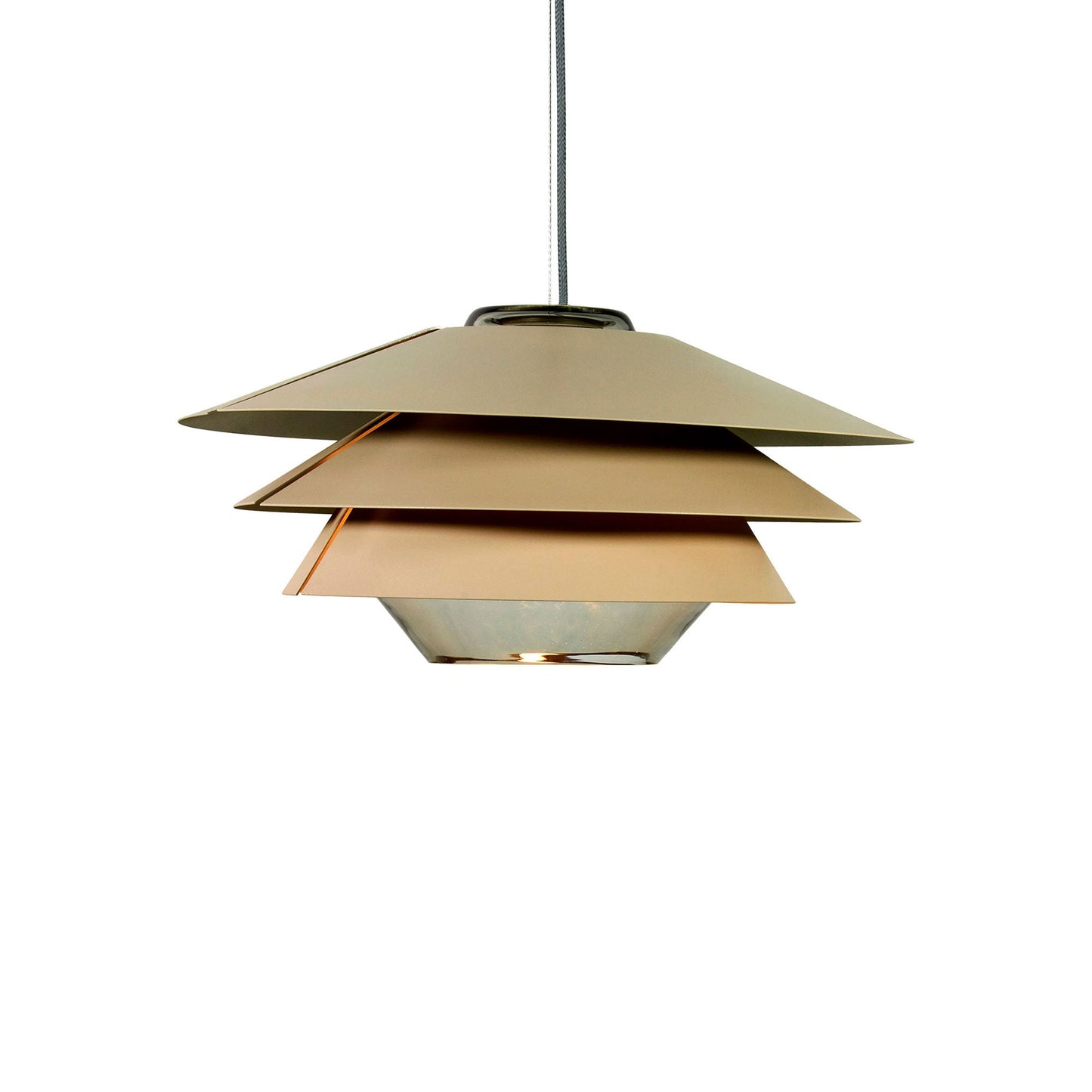 Overlay S Pendant Light in Beige/Beige/Beige (Medium).