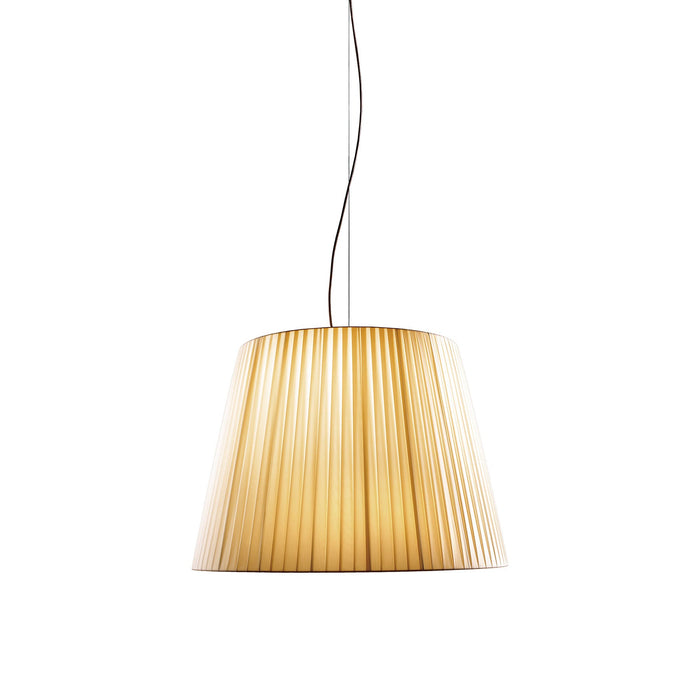 Royal S Pendant Light in Beige (Small).