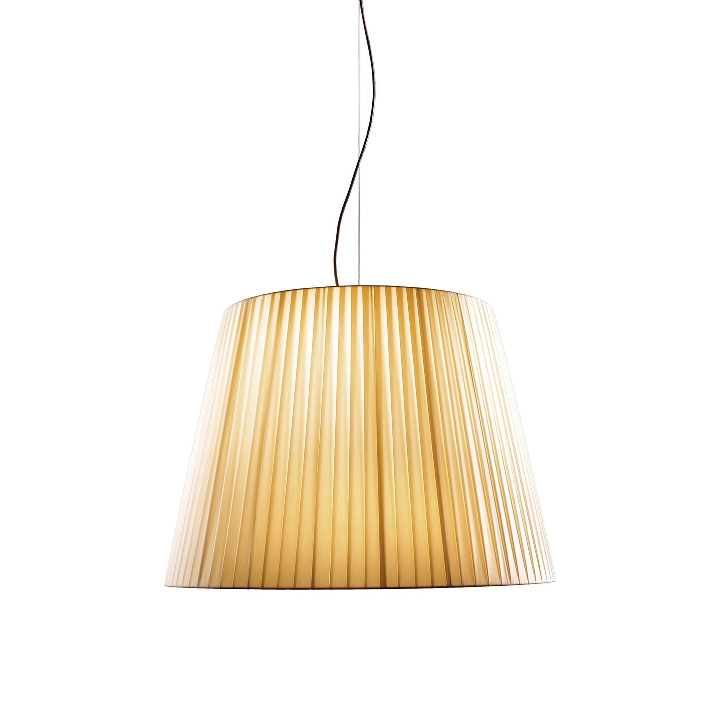 Royal S Pendant Light in Beige (Medium).