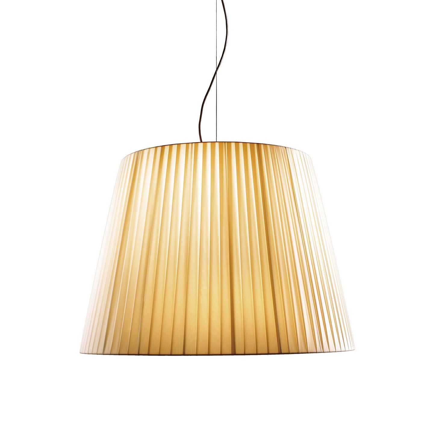 Royal S Pendant Light in Beige (Large).