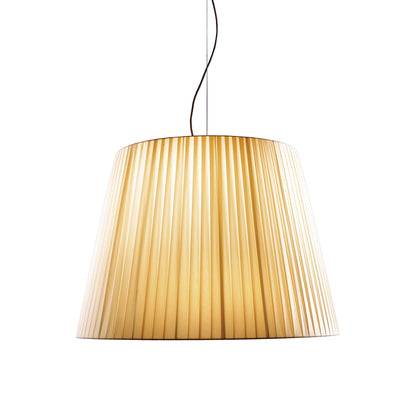 Royal S Pendant Light in Beige (Large).