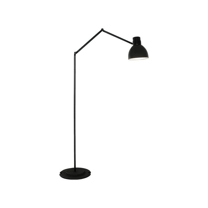 Blux System F Floor Lamp in Black (68-Inch).