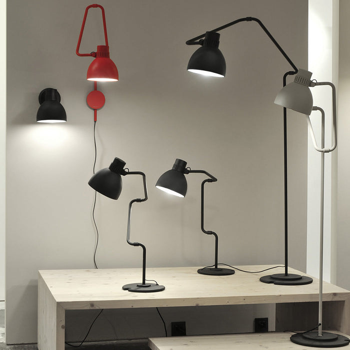 Blux System F Floor Lamp in exhibition.