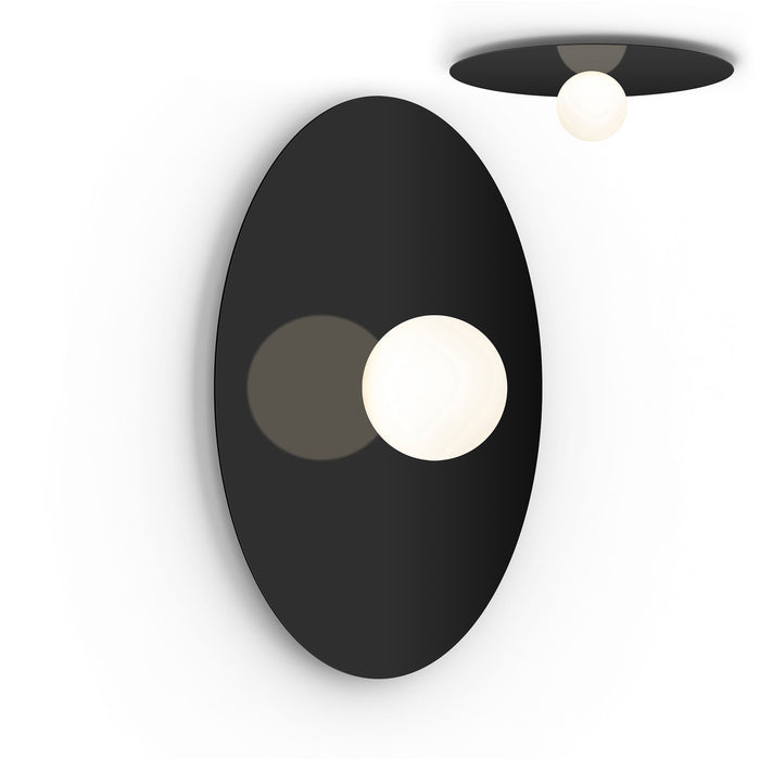 Bola LED Ceiling / Wall Light in Black (X-Large).