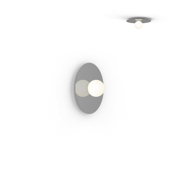 Bola LED Ceiling / Wall Light in Gunmetal (Small).