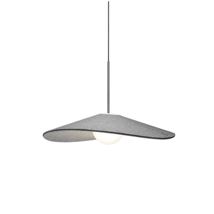 Bola LED Felt Pendant Light in Small.