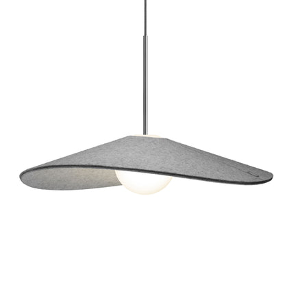 Bola LED Felt Pendant Light in X-Large.