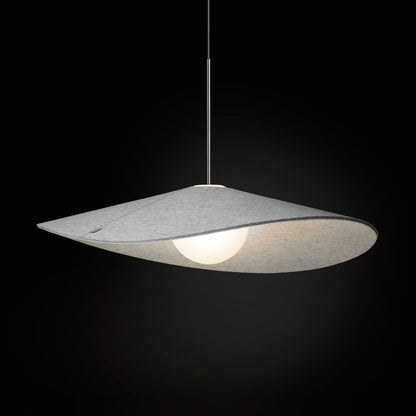 Bola LED Felt Pendant Light in Detail.