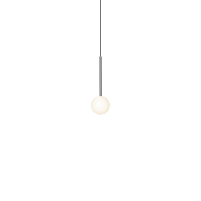 Bola Sphere LED Pendant Light in Gunmetal (4-Inch).
