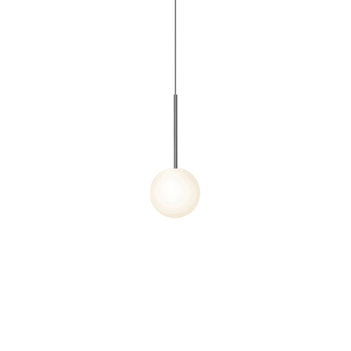 Bola Sphere LED Pendant Light in Gunmetal (6-Inch).