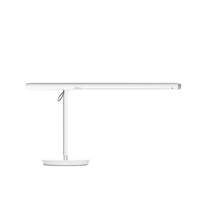 Brazo LED Table Lamp in White.
