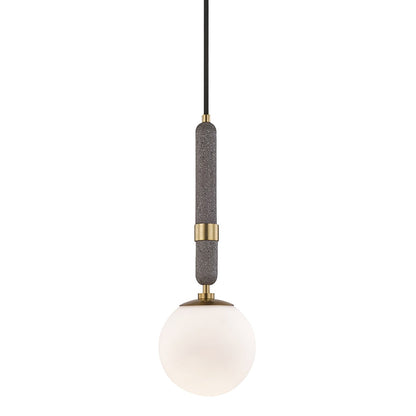 Brielle Pendant Light in Grey.