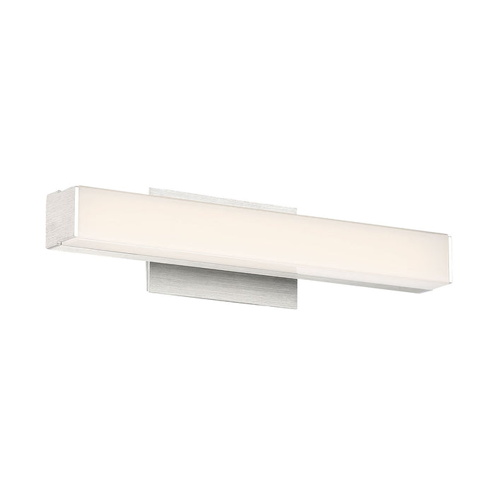 Brink LED Bath Vanity Wall Light in Small /Brushed Aluminum (2700K).