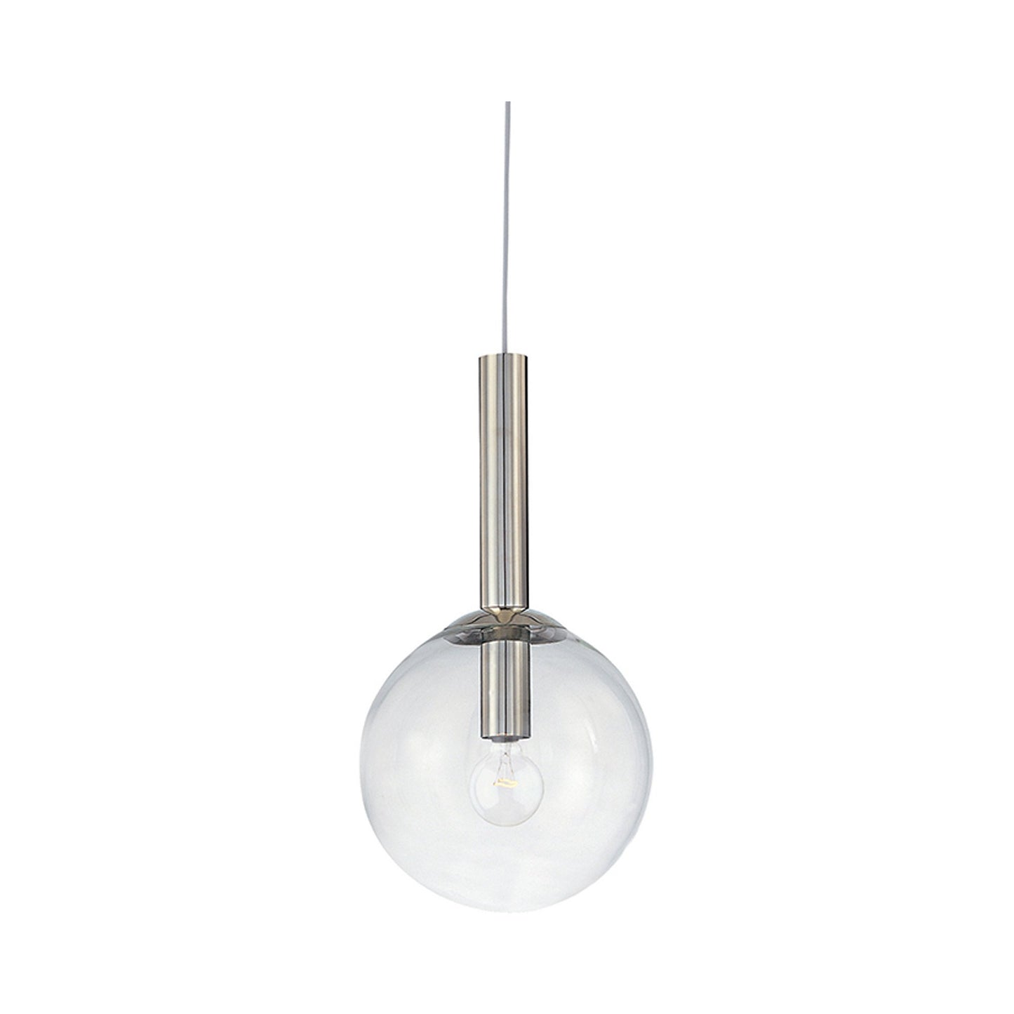 Bubbles Pendant Light in Polished Nickel (Medium).