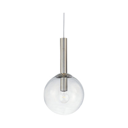 Bubbles Pendant Light in Polished Nickel (Large).