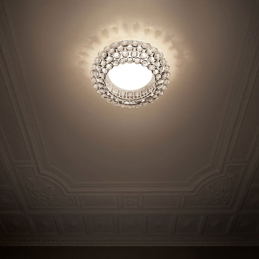 Caboche Plus LED Ceiling Light in living room.