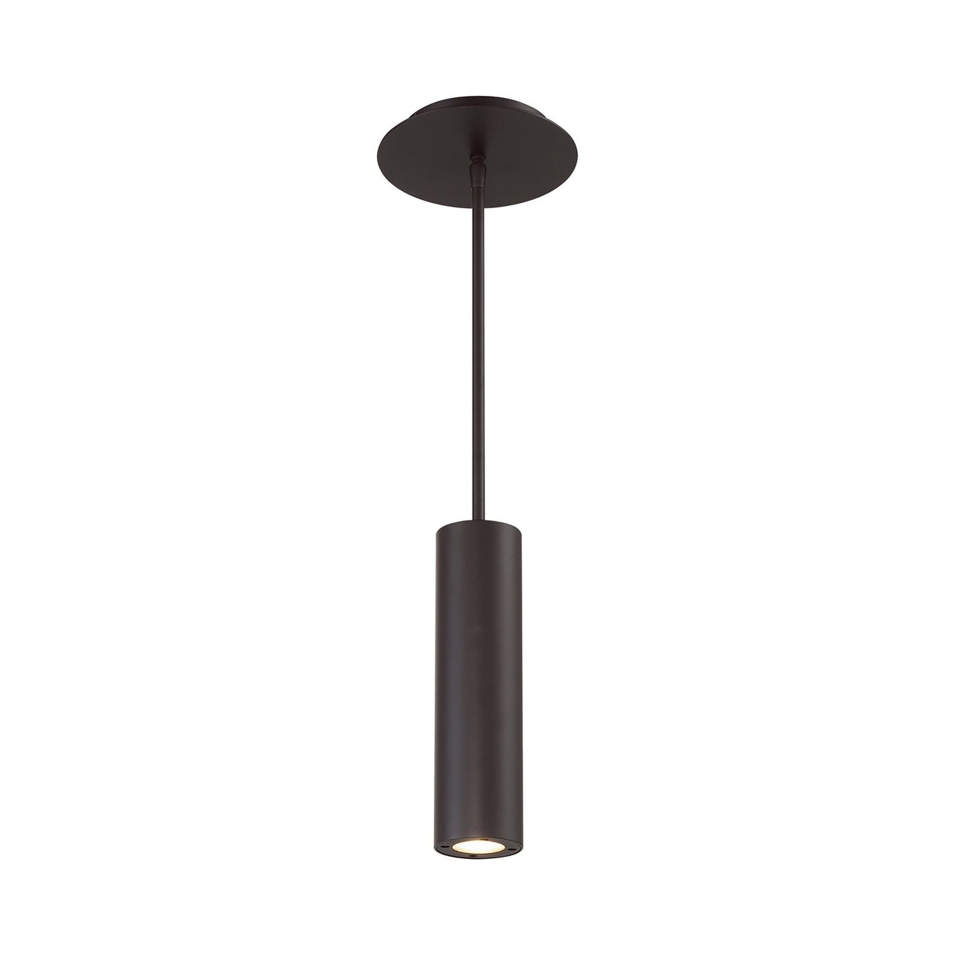 Caliber Indoor/Outdoor LED Pendant Light in Bronze.
