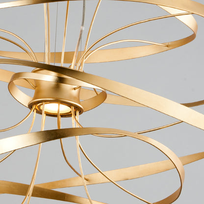 Calligraphy LED Pendant Light in Detail.