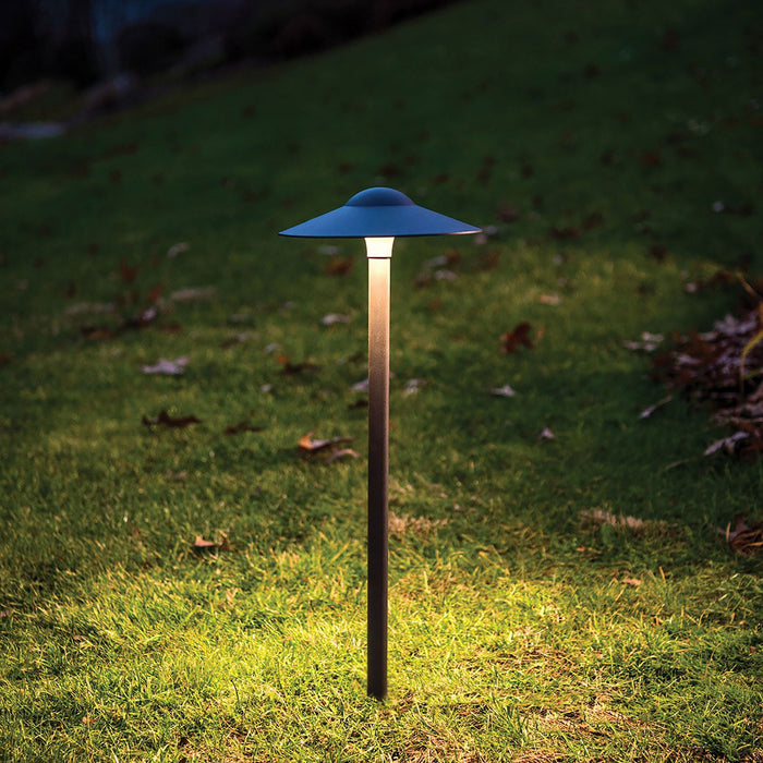 Canopy LED Path Light in Outdoor Area.