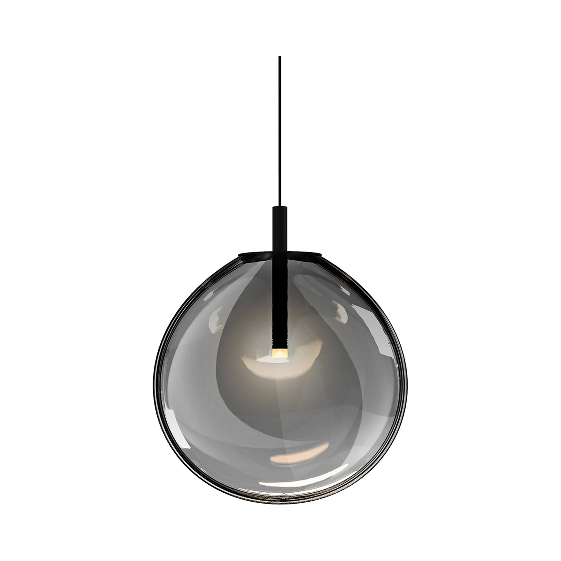 Cantina LED Pendant Light in Smoke Fade (Medium).