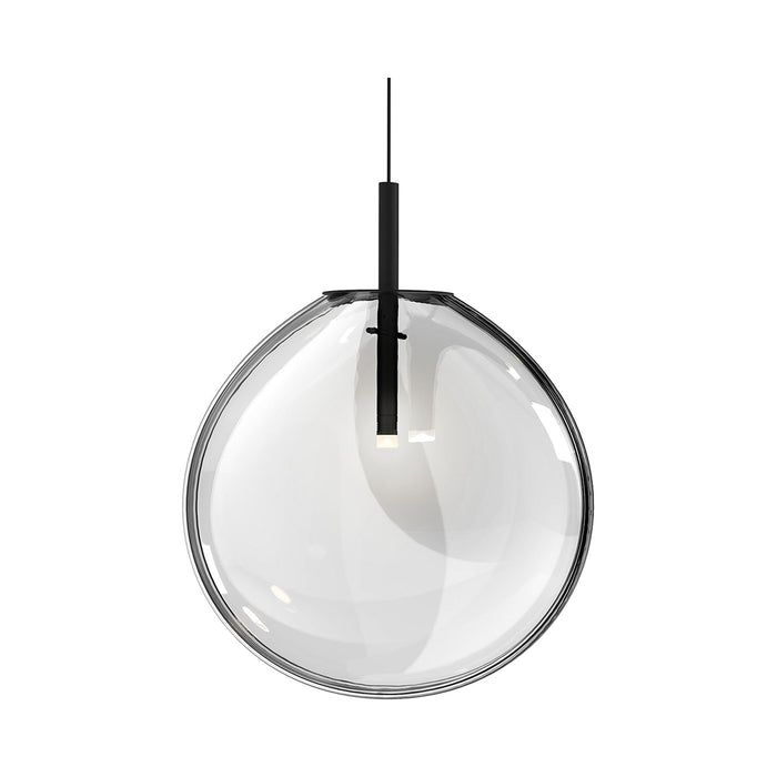Cantina LED Pendant Light in Clear/Large.