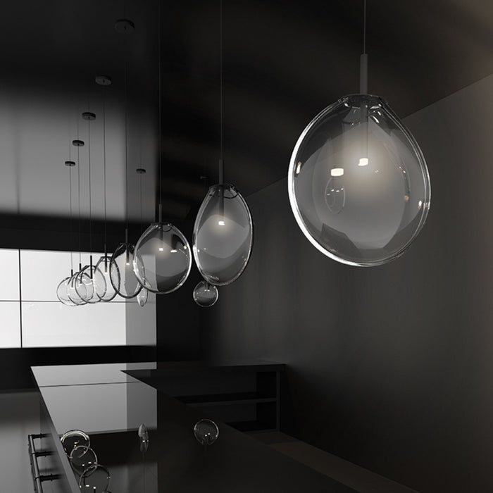 Cantina LED Pendant Light in dining room.