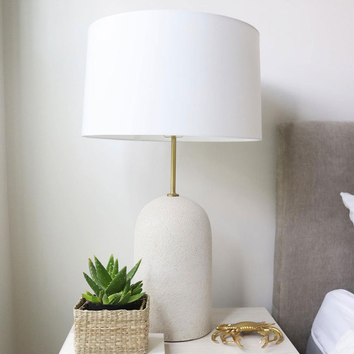 Capelli Table Lamp in bedroom.