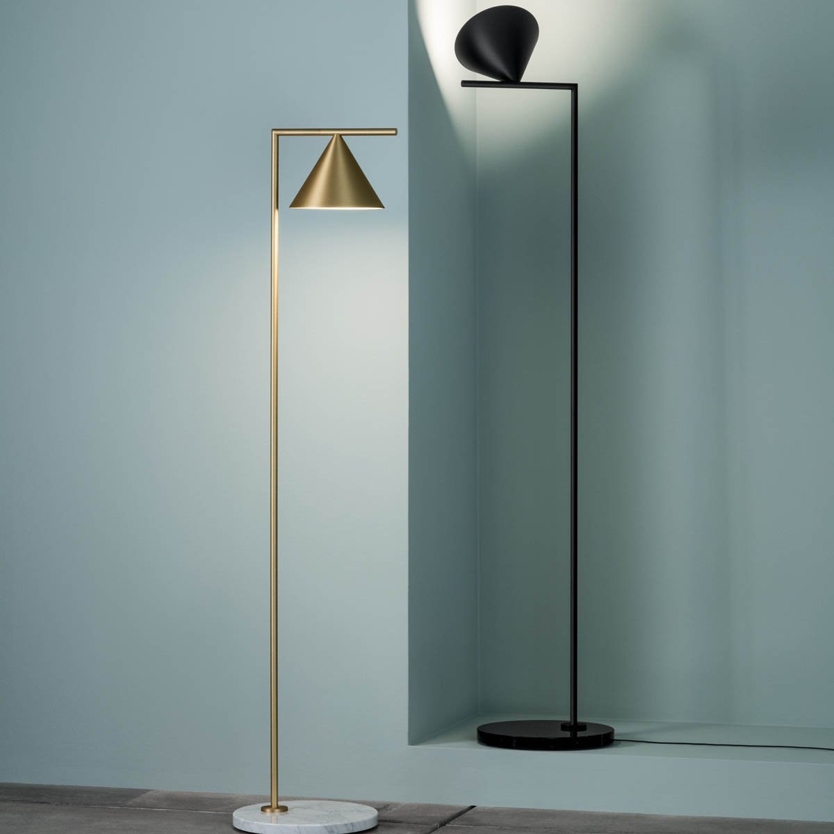 Captain Flint LED Floor Lamp Grouping