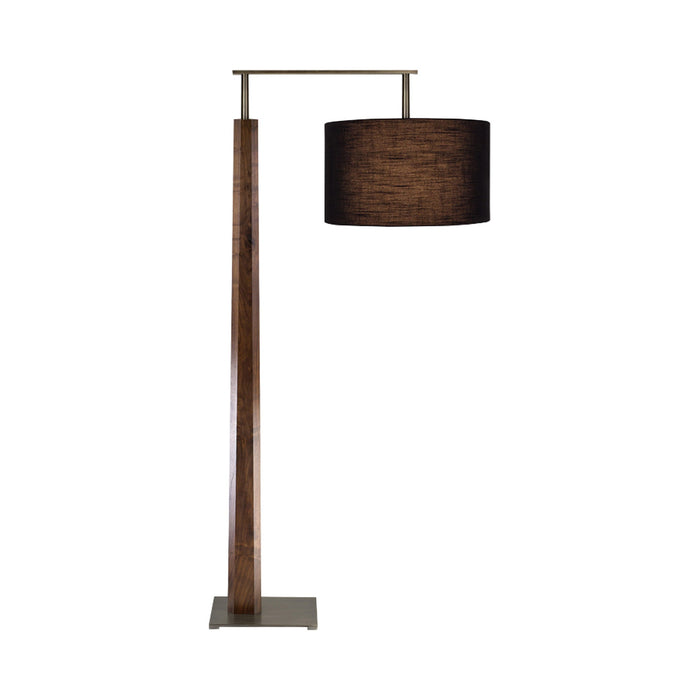 Altus LED Floor Lamp in Oiled Bronze/Walnut/Black Amaretto.
