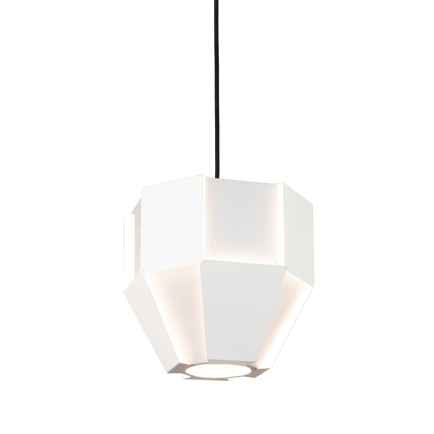 Astrum Pendant Light in Gloss White (Small).