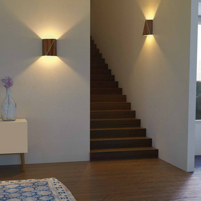 Calx LED Wall Light in stair.