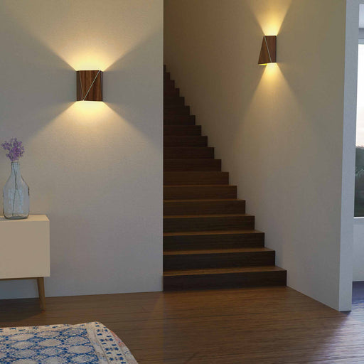 Calx LED Wall Light in stair.