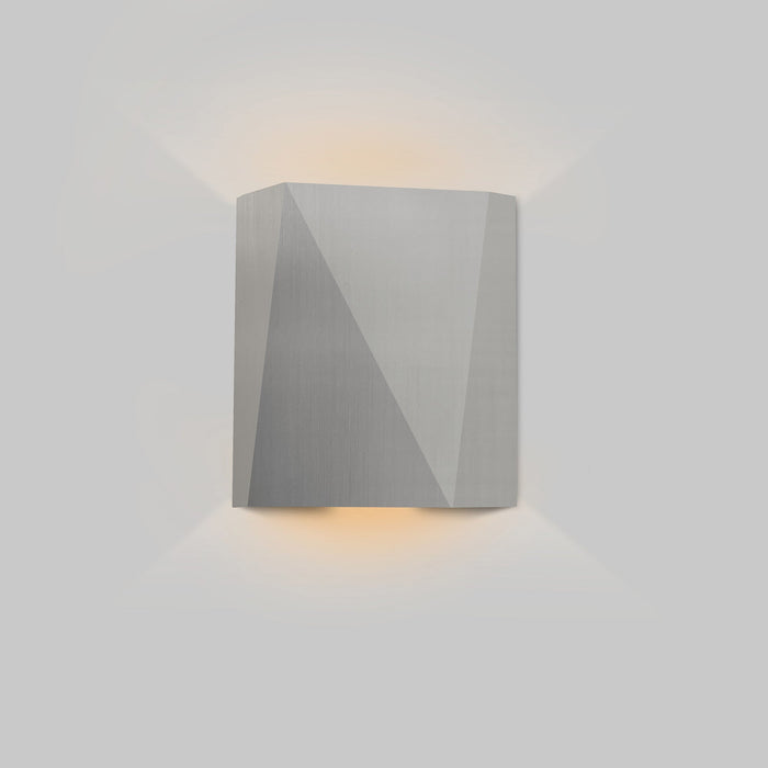 Calx Outdoor LED Up and Down Wall Light in Detail.