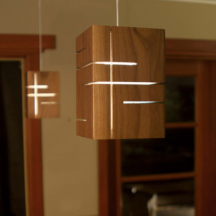 Claudo LED Accent Pendant Light in kitchen.