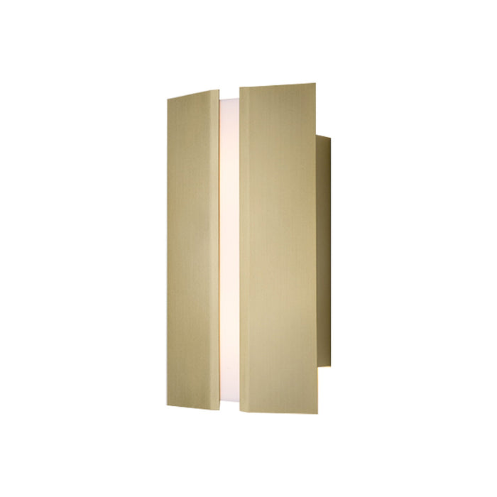 Rima LED Wall Light in Brushed Brass