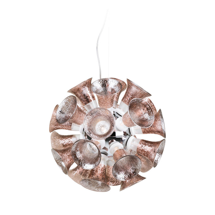 Chalice LED Pendant Light in Chrome (Small).