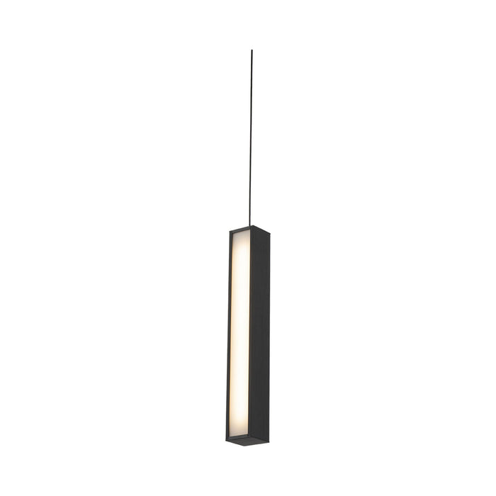 Chaos LED Pendant Light in Small/Black.