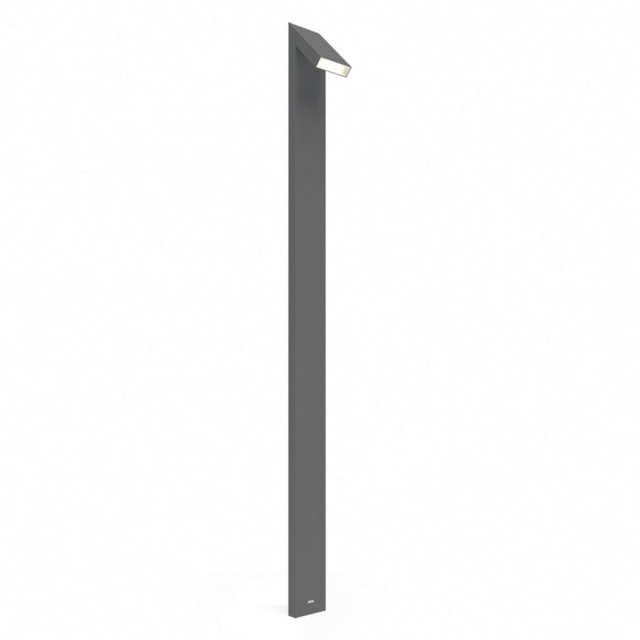 Chilone Outdoor LED Floor Lamp in Anthracite Grey (98-inch).