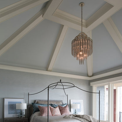 Chimera Pendant Light in bedroom.