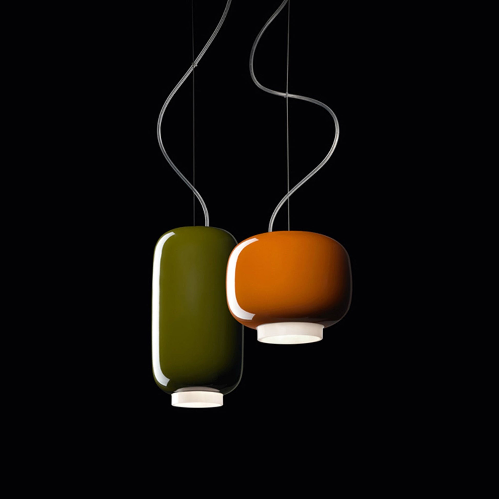 Chouchin 1 LED Pendant Light in multicolor.