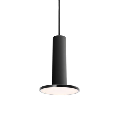 Cielo LED Pendant Light in Black/Black.