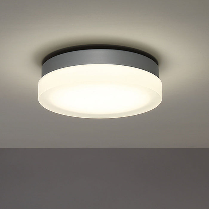 Circa Round LED Flush Mount Ceiling Light in Detail.
